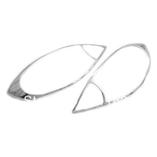 Chrome Head Light Cover For Nissan Versa / Pulsar / Sunny Sedan 2012 Up