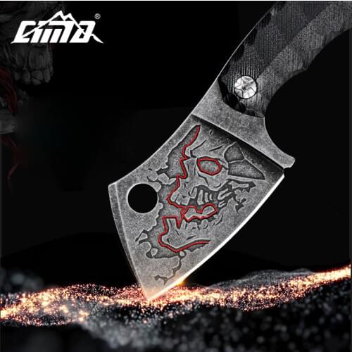 CIMA KK109 Butcher Skull small Knife Tactical knife
