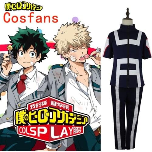 New Boku no Hero Academia My Hero Academia Cosplay Costume OCHACO URARAKA Midoriya Izuku Bakugou Midoriya Iida School Sportswear