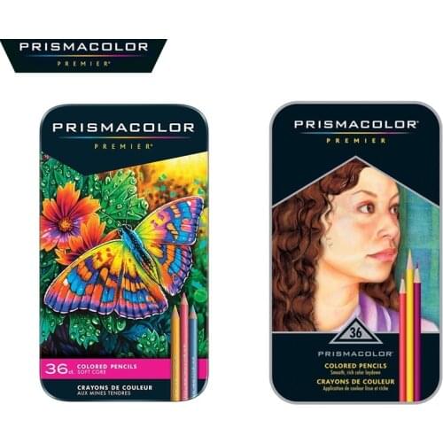 Original Prismacolor Premier 12 24 36 48 72 150 color art drawing pencil oil pencil 4.0MM soft core pencil