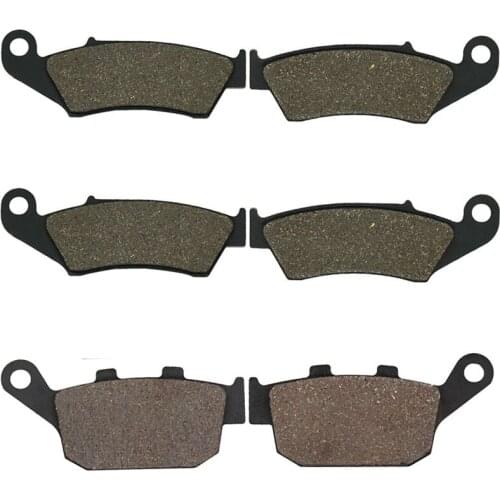Cyleto Motorcycle Front and Rear Brake Pads for HONDA XL 600 XL600 Transalp 1997-1999 XL650 XL 650 Transalp 2000-2007
