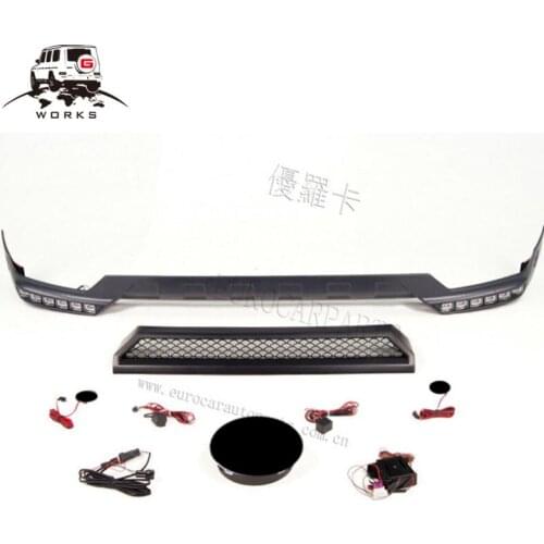 PP and Carbon fiber G class W463 front lip for G class W463 G63 G65 front spoiler 90-18 y