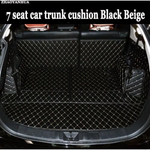 Custom fit car trunk mat for Mitsubishi Outlander Lancer ASX Pajero sport V73 V93 car styling all weather carpet floor liner