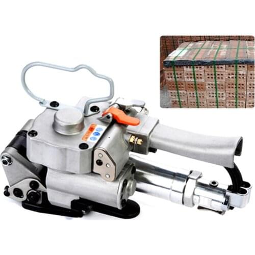Portable Pneumatic PP Strapping Tool 2800N Binding Packing Machine For 13 16 19mm PP Pneumatic Baler Free Buckle A19