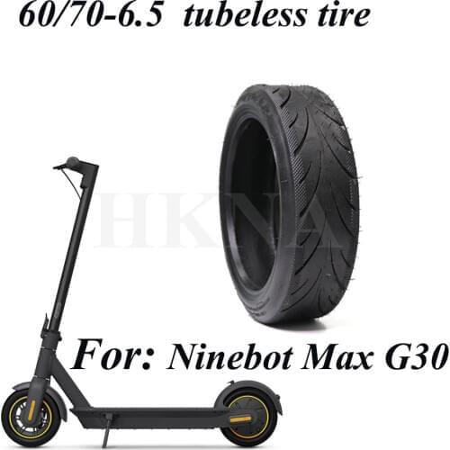 Scooter Tire for Ninebot MAX G30 KickScooter Electric Scooter 10 Inch 60/70-6.5 Front and Rear Tyre Wheel Tire Parts