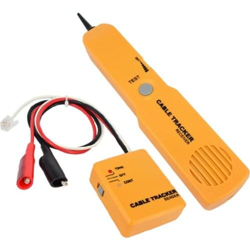 Kebidumei RJ11 Network Phone Telephone Cable Tester Toner Wire Tracker Tracer Diagnose Tone Line Finder Detector Networking Tool