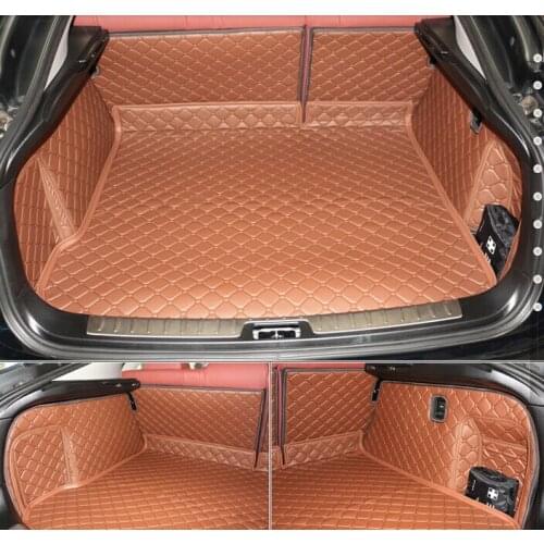 Dedicated Full Surrounded Car Trunk Mats for X6 2015 Durable Waterproof Luggage Carpets