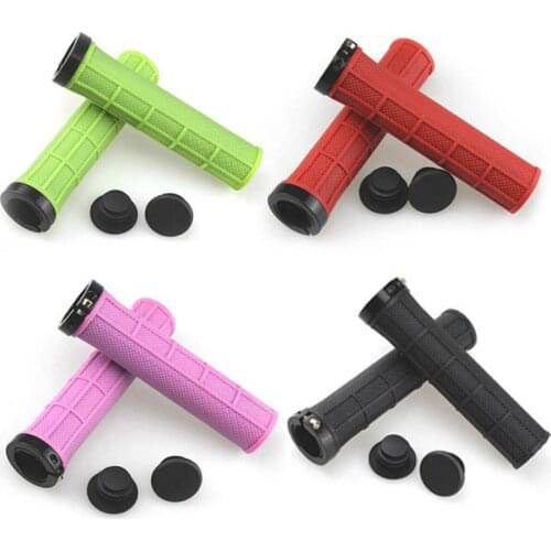 1 Pair Soft Cycling Adhesive Performance Set Hands Fly Mountain Bikes BarendGrips Bicycle Handle Rubber For Bike