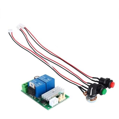 1 pcs DC PWM Regulator 6-28V Motor Speed Regulator 3A Motor Pump Speed Controller Reversing Switch