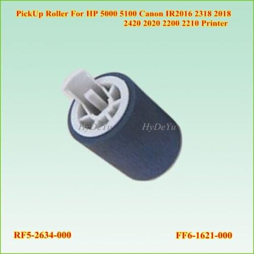 10pcs RF5-2634-000 FF6-1621-0000 Pickup Roller for HP 5000 5100 Canon IR2016 2318 2018 2420 2020 2200 2210