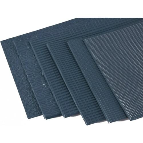 5pcs/lot Architecture Many Scale Dark Gray Tile Building Model Material DIY Sand Table Making Ancient Blue Tile Model Roof