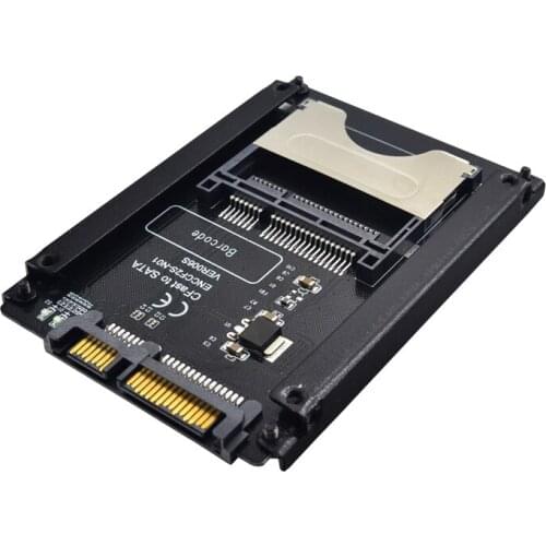 NEW Black Add On Cards SATA Controller SD SATA Adapter Card Adapter for SATA Hard Disk CFAST to SATA Controller Adapter Reader