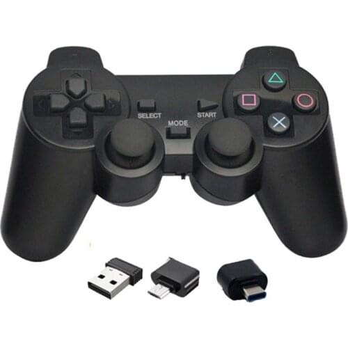 Wireless Gamepad Game Controller Joystick Joypad for PS1/2/3 PC Laptop Computer