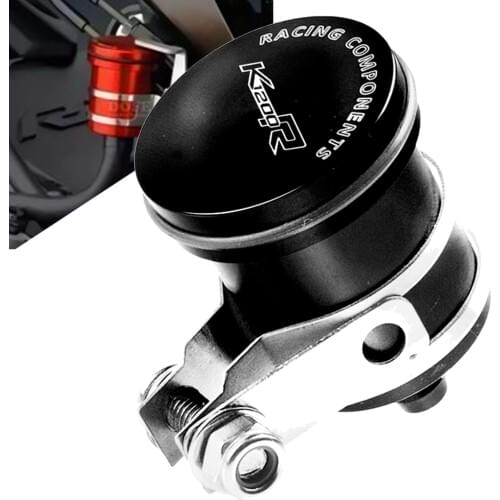 CNC Aluminum Motorcycle Rear Brake Fluid Reservoir Clutch Tank Oil Cup for BMW K1200R 2006-2012 2011 2010 2009 2008 2007 K1200 R