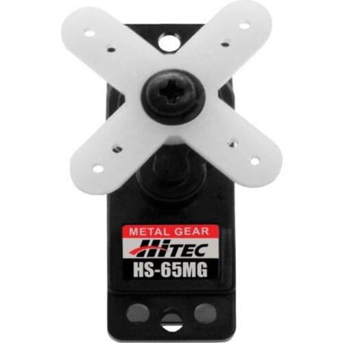 FATJAY HiTec HS-65MG Mighty Metal Gear Feather Servo for RC helicopter airplane 1/18 cars