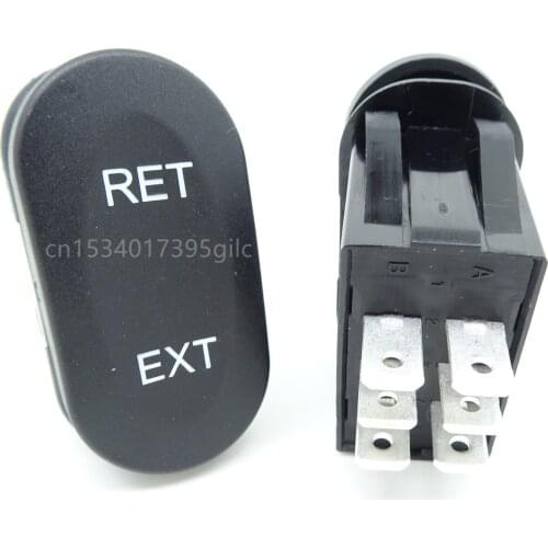 Rocker switch lift double arrow jog self-reset glass lifter car agricultural machinery rocker 20A car switch 3 gears bilateral