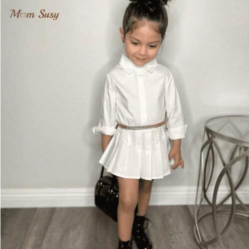 Mom Susy White Blouses For Girls