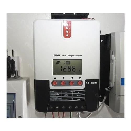 MPPT Common negative electrode ML2420N10 12V24V Auto Solar Charge Controller for lithium batteries solar PV regulator Charger