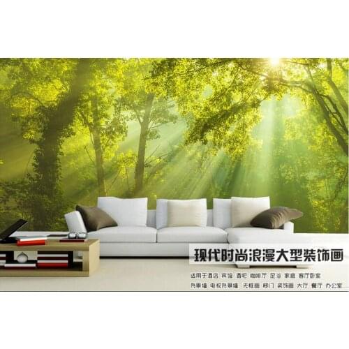 3D wallpaper mural for walls Living room any room wall murals forest Nature scenery TV background decoration