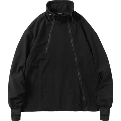 Silenstorm long neck light jacket techwear streetwear ninjawear aesthetic futuristic