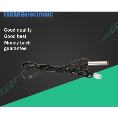 2Pcs/Lot NTC Thermistor Temperature Sensor 10K 1% 3950 Waterproof Probe Longth 1M diy electronics