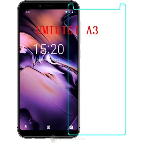 Tempered glass For UMIDIGI A 3 Screen protector phone flim Screen protection Ultra-thin case cover for UMIDIGI A3