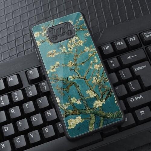 Blossoming Almond Tree Van Gogh Camera Protection Phone Cases For Xiaomi POCO M3 X3 NFC F2 Pro X2 Covers Women Men Anti Fall