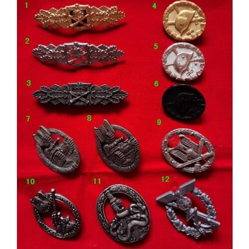 GERMAN ARMY WW2 1957 ISSUE GERMAN INFANTRY ASSAULT BADGE PIN