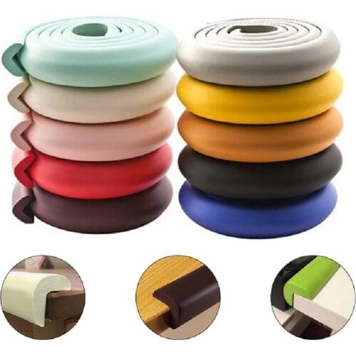 2M Baby Safety Table Desk Edge Guard Strip Home Cushion Guard Strip Safe Protection Children Bar Strip Soft Thicken