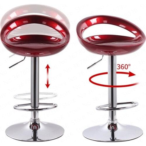 2019 Modern Minimalist Bar Chair High Stool Back Seat Home Lifting Bar Chair Barstool Bar Stools Modern