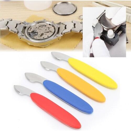 4pcs Light Weight Watch Case Opener Blade Back Cover Pry Remover Set Watchmaker Repairing Tools Watch Tool for Watchmaker