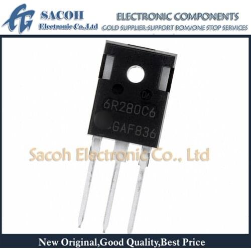 Free Shipping 10Pcs IPP60R280C6 IPB60R280C6 IPI60R280C6 or 6R280C6 TO-220/263/262 13.8A 600V Power MOSFET