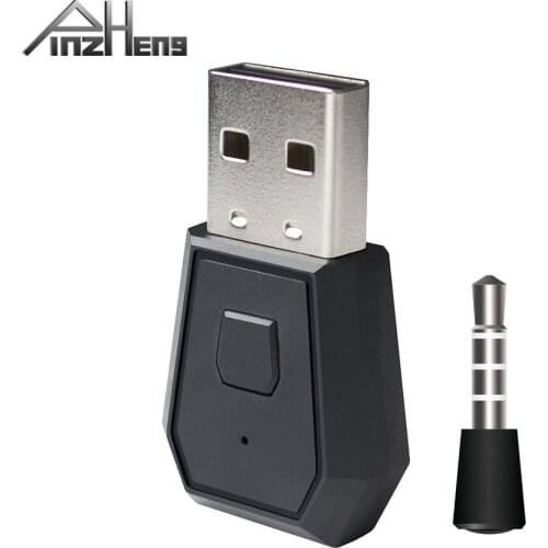 Bluetooth Dongle USB Adapter For PS4 3.5mm Latest Version Wireless Bluetooth 4.0 USB Adapter For PS4 Any Bluetooth Earphone