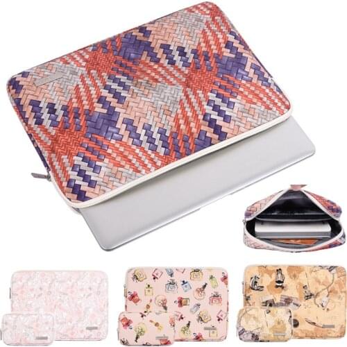 PU Leather Laptop Sleeve Bag 11 12 13.3 14 15.6 inch Laptop Bag Case For Macbook Dell HP Asus Acer Lenovo Notebook Sleeve Cover