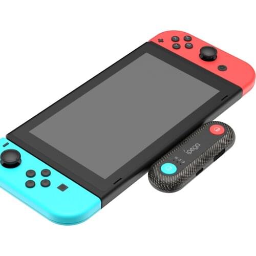 For Switch Rechargeable Dual Bluetooth Audio Adapter Audio Receiver For PS4/Switch/Switch Lite Wireless Headset Transmitter
