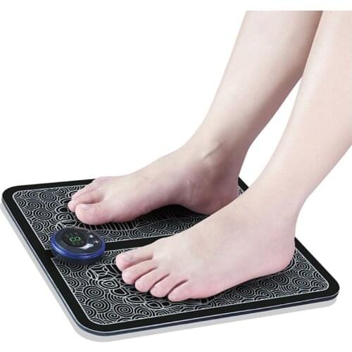 Electric Foot Massager Wireless Feet Muscle Stimulator ABS Physiotherapy Revitalizing Pedicure Tens Foot Vibrate Massage