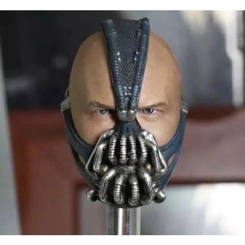 1/6 scale figure accessories The Dark Knight Rises Bane head sculpt for 12" Action figure doll,Not included body,clothes D2086