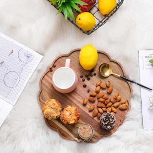 Flower Shape Cake Candy Fruit Dinner Dessert Coffee Plates Food Storage Dishes Tea Trays