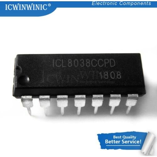 5piece ICL8038CCPD ICL8038 DIP14 DIP Precision Waveform Generator/Voltage Controlled Oscillator new original In Stock