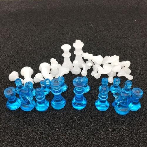 Crystal Chess Ornaments Silicone Mold Mould for Jewelry Making Resin Casting