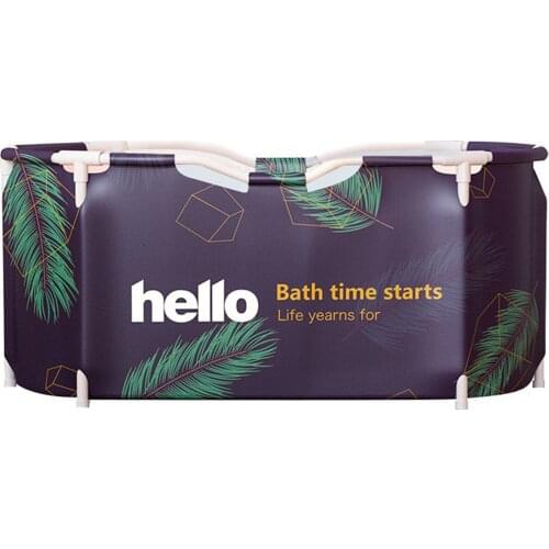 120x60x60cm Bathtub Set Portable Folding Tub Bucket Kit For Adult Family PVC Beauty Spa Bathtub Bath Tub Barrel Bath Bucket