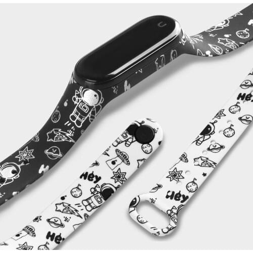 New strap for xiaomi mi band 5 4 3 band 6 Silicone Soft Wristband replacement Colorful wrist straps for Xiomi Miband 3 4 5 6