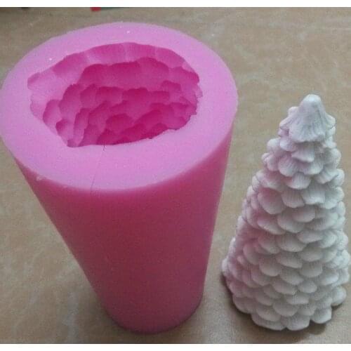 Christmas Series Christmas Tree 3D handmade DIY candle soap silicone mold