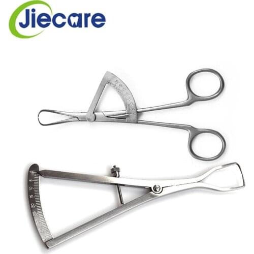 1 PC Dental Implants Instruments Dental Caliper Bone Ridge Mapping Caliper Forcep Measuring For Dental Lab 2 Types Free Shipping