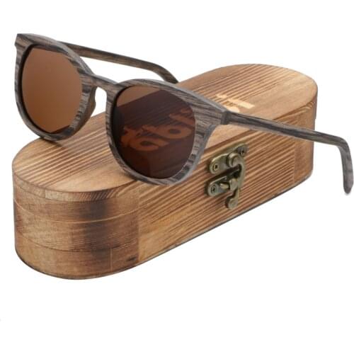 Ablibi Mens Switzerland Wood Bamboo Sunglasses Women Vintage Luxury Brand Designer Polarized Sun Glasses oculos de sol feminina