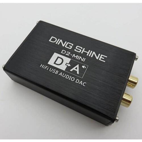 MINI HIFI USB External Sound Card ES9018K2M DAC Decoder NE5532 TL072 Op Amps 24bit 96kHz