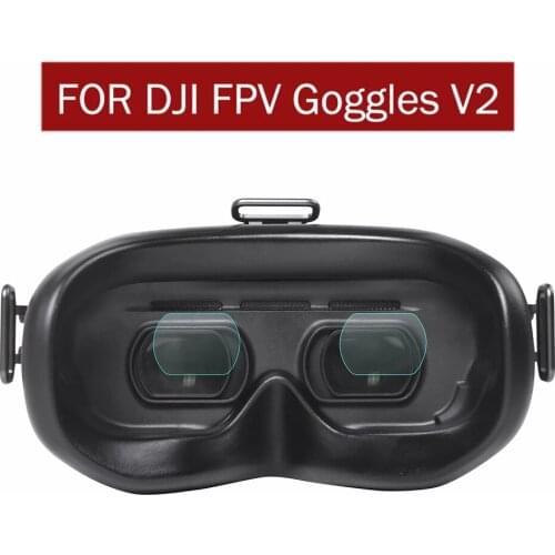 Dust-proof Tempered Glass Film Combo for DJI FPV Goggles V2 Protector Film for DJI FPV Drone Combo Accessories