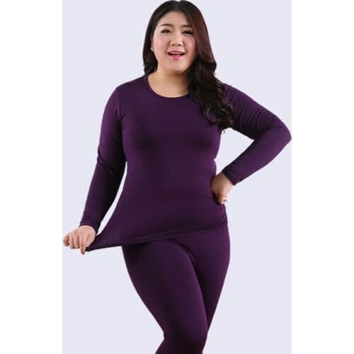 Womens Thermal Underwear Fleece Long Johns For Women Sexy Lingerie Slim Warm Underwear For Women Ropa Mujer Invierno Plus Size
