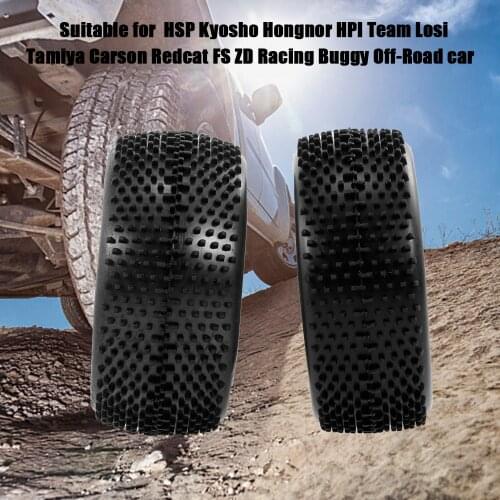 4pcs RC Cars Front Rear Tire Wheel Rim for 1:10 HSP HPI Tamiya Carson Redcat ZD Racing Buggy Off-Road Car Parts