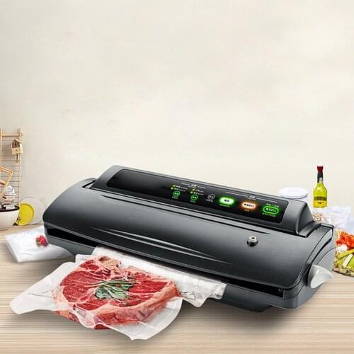 Household Vacuum Sealer Food Packaging Machine Small Commercial Automatic Plastic Sealing Machine Pumping Preserving Machine
